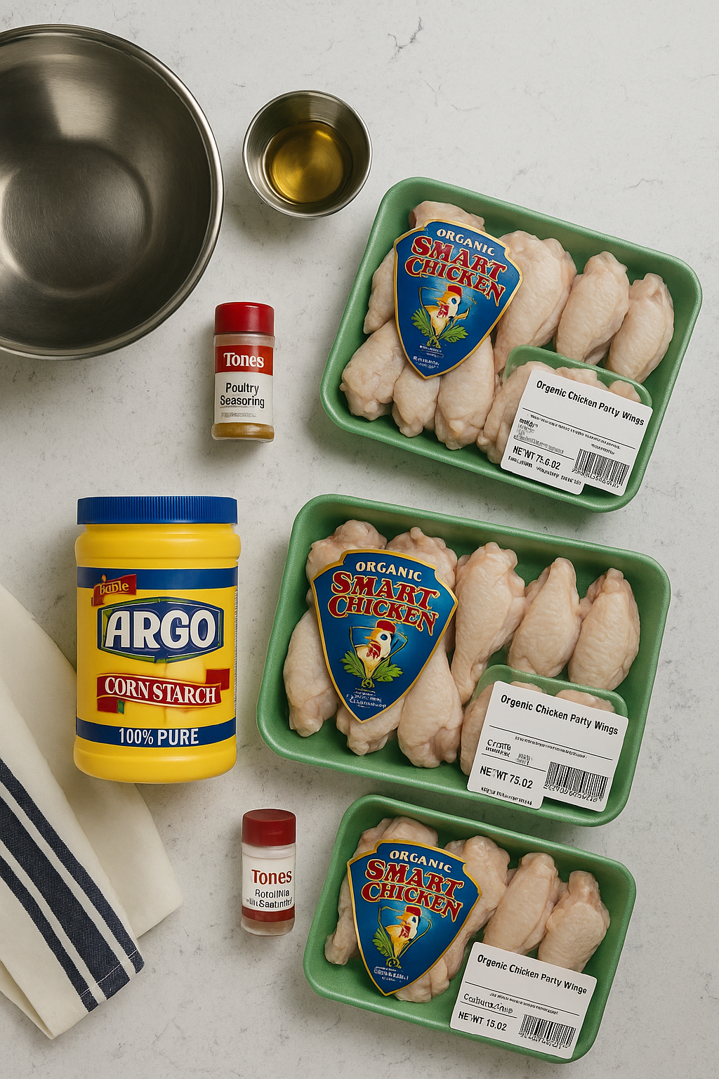 What You Need to Make Spicy Garlic Parmesan Wings