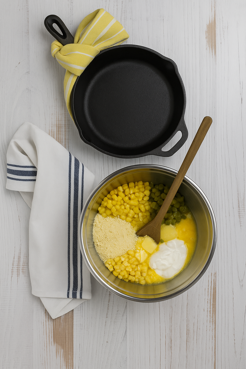 How to Prepare Jalapeño Cheddar Corn Pudding