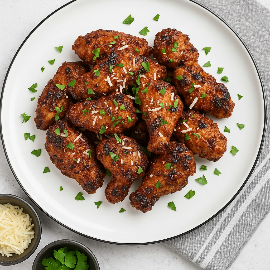 Spicy Garlic Parmesan Wings